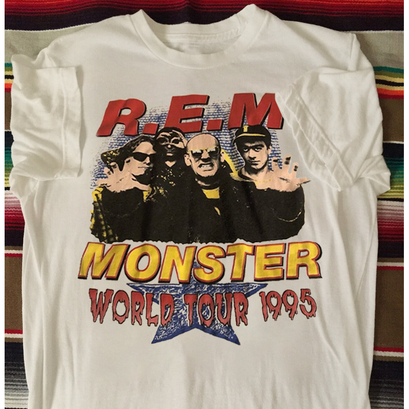 1995 REM Monster Tour Unisex T-shirt, R.E.M Rock Band Concert shirt, 90s Rock Music Tour shirt.jpg