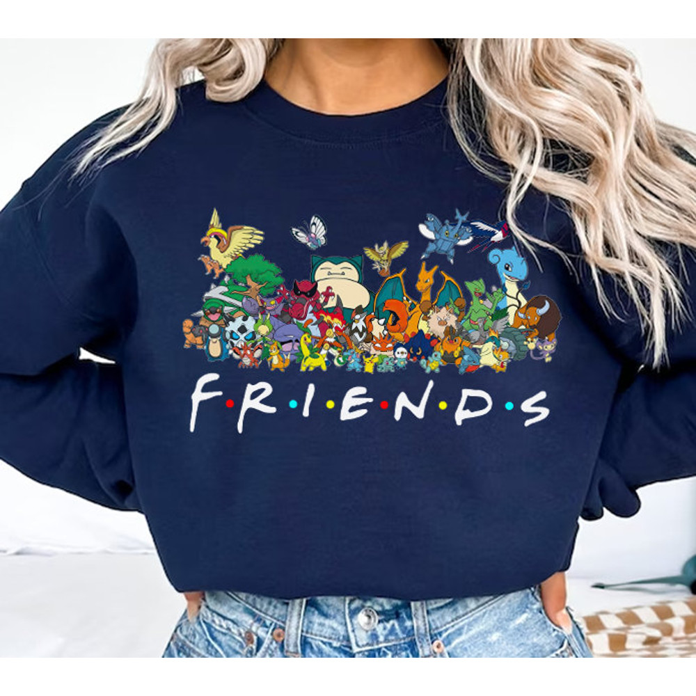 Christmas Friends T-shirt Sweatshirt, Anime Christmas Lover Gift for Fans, Christmas shirt, Friends shirt, Gifts for Christmas 1.jpg