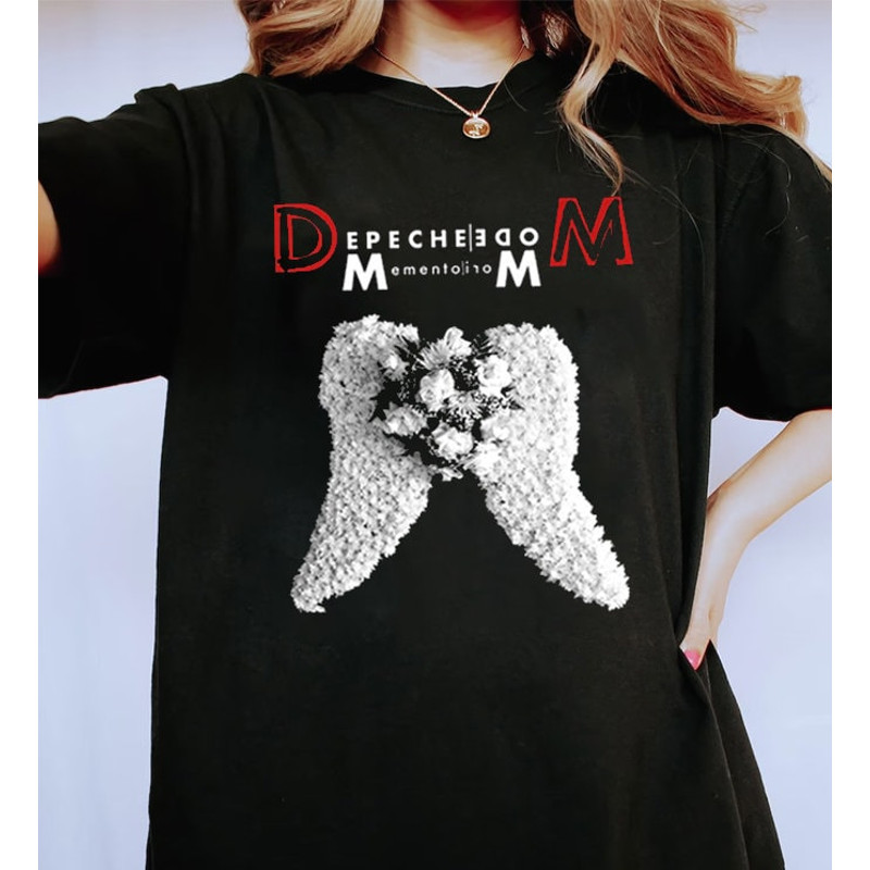Depeche Mode Memento Mori Graphic Shirt, Depeche Mode Tour Concert Shirt, DM Band Memento Mori Tour Shirt, 2023 Concert shirt.jpg