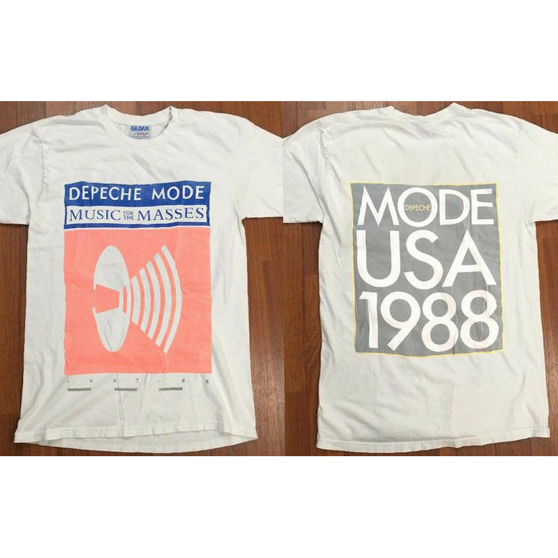 Depeche Mode Music For The Masses Tour 1987-88 T-Shirt, DM Band Shirt, Music For The Masses Shirt, 80s Tour Concert, Christmas Gift.jpg
