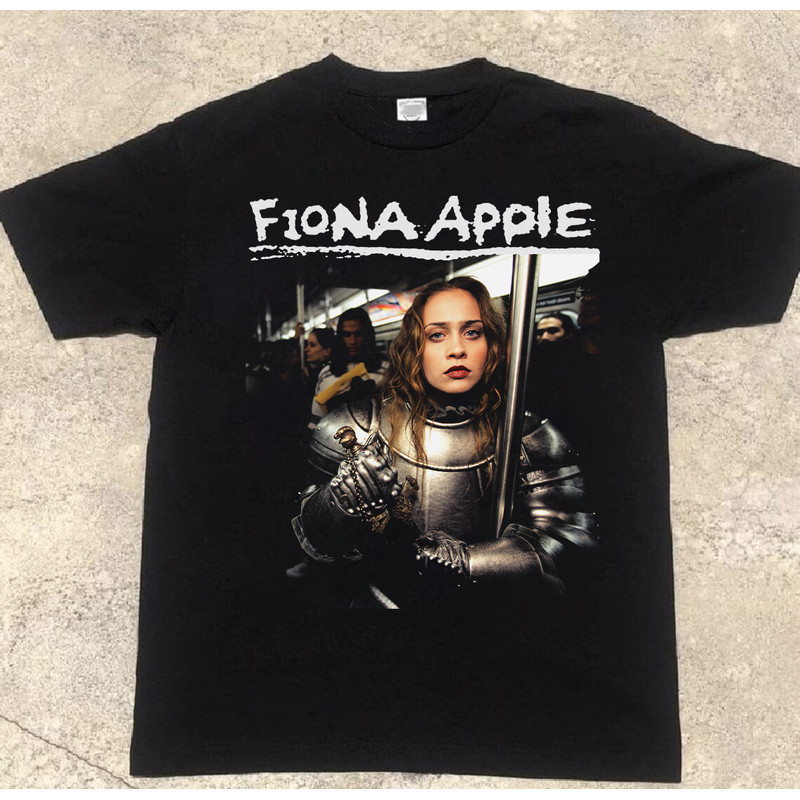 Fiona Apple In Armor Suit Rock Unisex T-Shirt, Fiona Apple Lover Gift, Fast As You Can, Anniversary Gift, Great Gift for Fan.jpg
