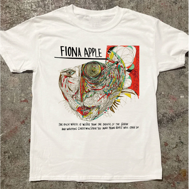 Fiona Apple Werewolf Graphic Unisex T-Shirt, Fiona Apple Lover Gift, Fiona Apple Werewolf Tee, Gift for Fan, Anniversary Gift.jpg