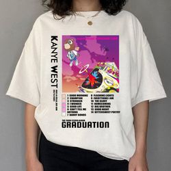 new kanye west graduation t-shirt, graduation cotton unisex t-shirt, kanye west shirt, unisex t-shirt, best gift for men