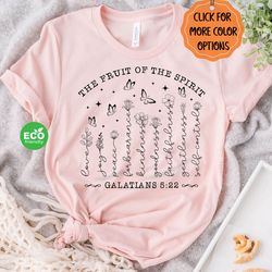 the fruits of the spirit galatians shirt, bible verse shirt, scripture shirt, women christian shirts, gift for christian