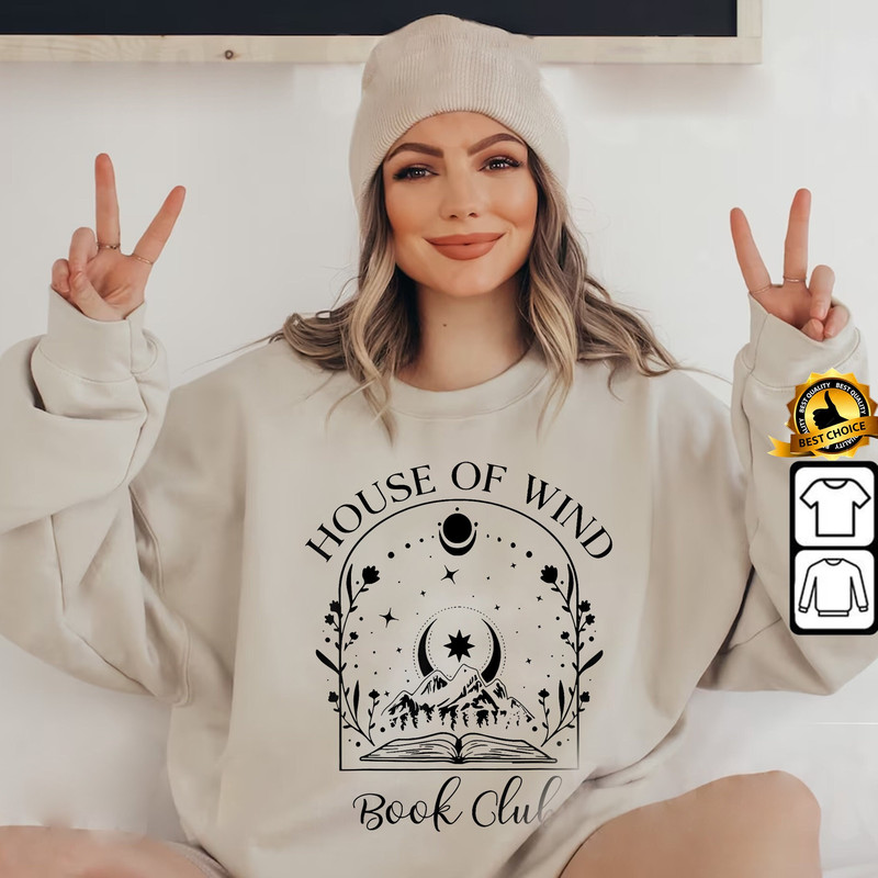 House Of Wind Book Club, Book Lover, Bookworm Bookish Reader, House Of Wind Book Club Funny Shirt.jpg