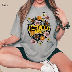 fleetwood mac t-shirt flower shirt for women37