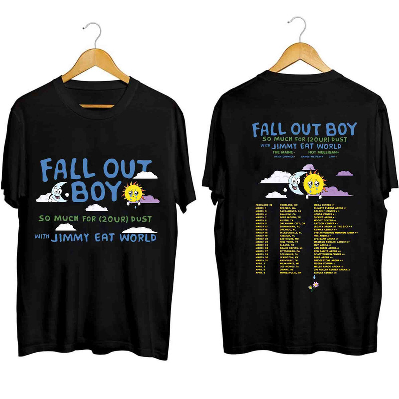 Fall Out Boy Shirt, Fall Out Boy Band Fan Shirt, So Much (For) Stardust Tour 2024 Shirt, Fall Out Boy Concert 2024 Shirt, Fall Out Boy Gift.jpg