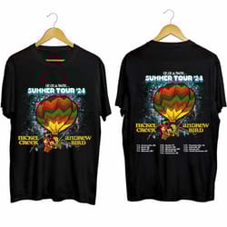 nickel creek and andrew bird 2024 tour shirt, up up and away summer tour 2024 shirt, 173