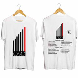 omd - north american bauhaus staircase tour 2024 shirt, orchestral manoeuvres in the dark band fan shirt, 177