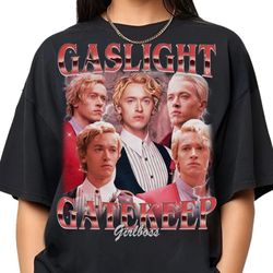 vintage coriolanus snow fake glitter sweatshirt,gaslight gatekeep girlboss shirt