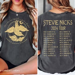vintage stevie nicks 2024 tour shirt,stevie nicks live on tour 2024