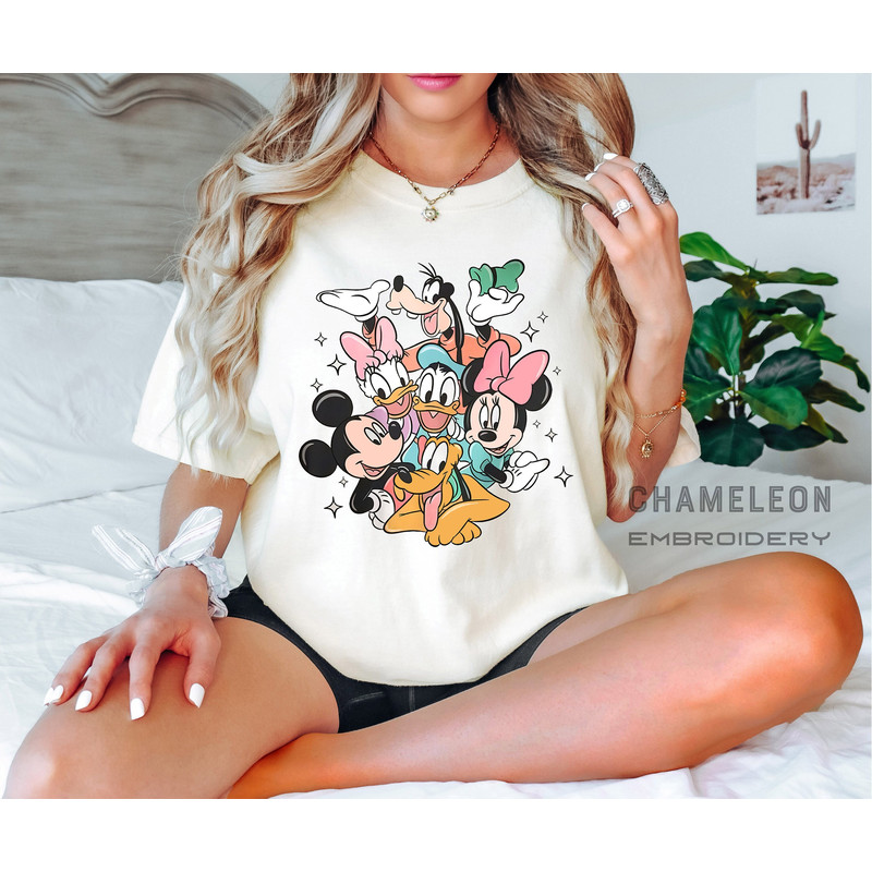 Comfort Colors Mickey And Friends Shirts, Mickey And Friends Minnie Donald Daisy Goofy Pluto Shirt, Disneyland Shirt, Disneyworld Shirt.jpg