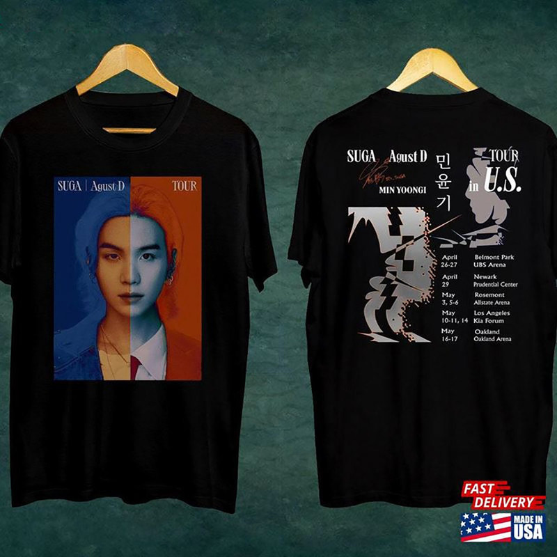Agust D World Tour Shirt, Daechwita Shirt, Suga Fan Tee, Agust D Concert Shirt, Min Yoongi Shirt,AgustD Shirt, Suga Shirt, Army Friend Gift.jpg