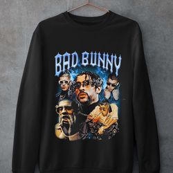 bad bunny shirt, bad bunny, bad bunny retro shirt, bad bunny bootleg rap shirt v2,29