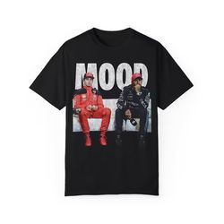 comfort colors charles leclerc lewis hamilton mood grunge vintage style unisex t-shirt