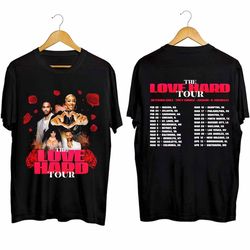 The Love Hard Tour 2024 Shirt, The Love Hard 2024 Concert Shirt, Keyshia Cole Trey Songz K Michelle and Jaheim 2024 Love