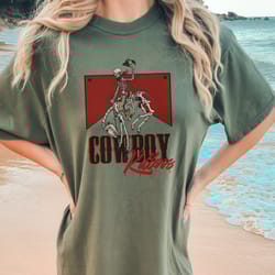 cowboy killer comfort colors shirt cowboy shirt western comfort colors gift for her adult humor tshirt vintage western t