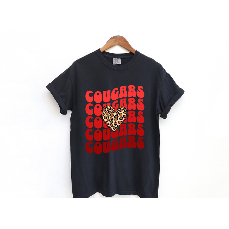 Volleyball Cougar Coach Shirt Volleyball Mom Shirt Volleyball Life Tee Game Day Shirt Retro T-shirts Volleyball Coach.jpg