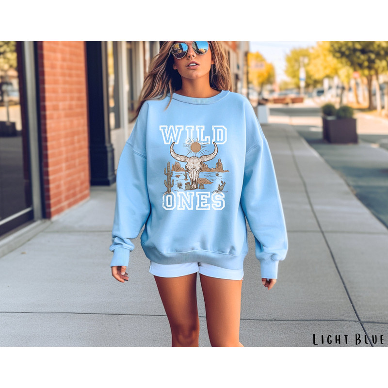 Wild Ones Crewneck Sweater Cowgirls Don't Cry Sweatshirt Wild Ones Crewneck Jessie Murph & Jelly Roll Country Music T-Shirt.jpg