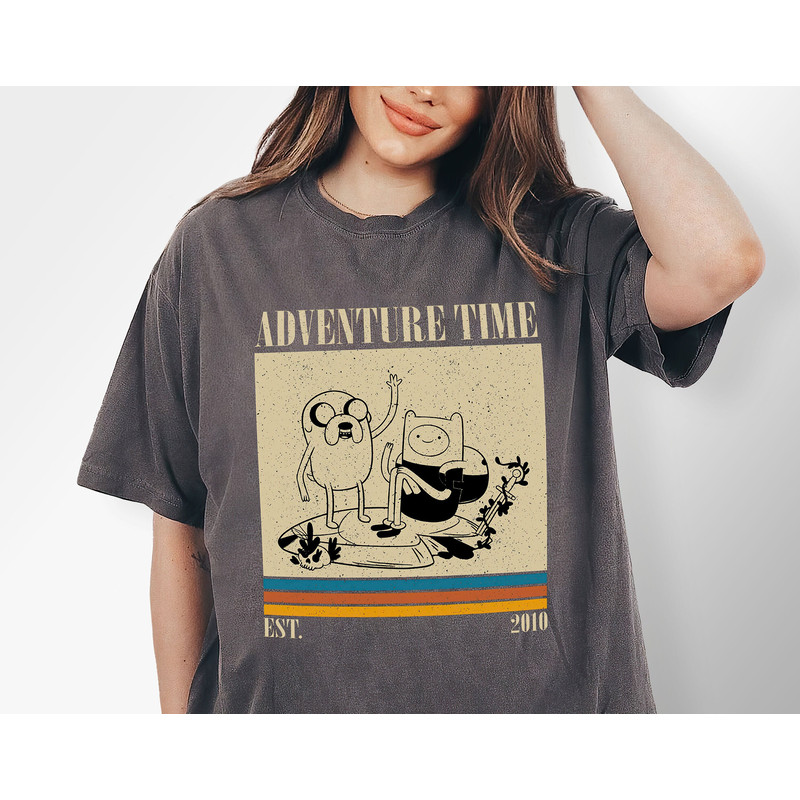 Adventure Time Shirt, Adventure Time T-Shirt, Adventure Time Movies, Movie Sweater, Movie Sweatshirt, Retro Cartoon Tee.jpg