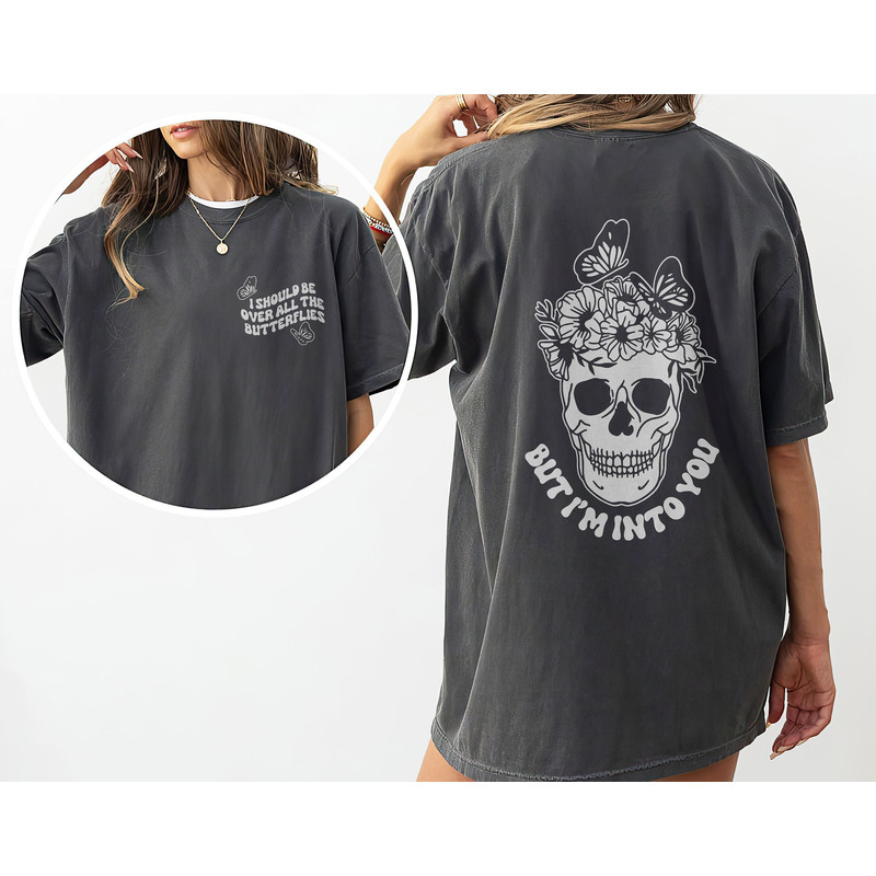 Butterfly Emo Elder Forever Shirt, I Should Be Over All The Butterflies Pop Pink Shirt, It Was Never a Phase Gift.jpg