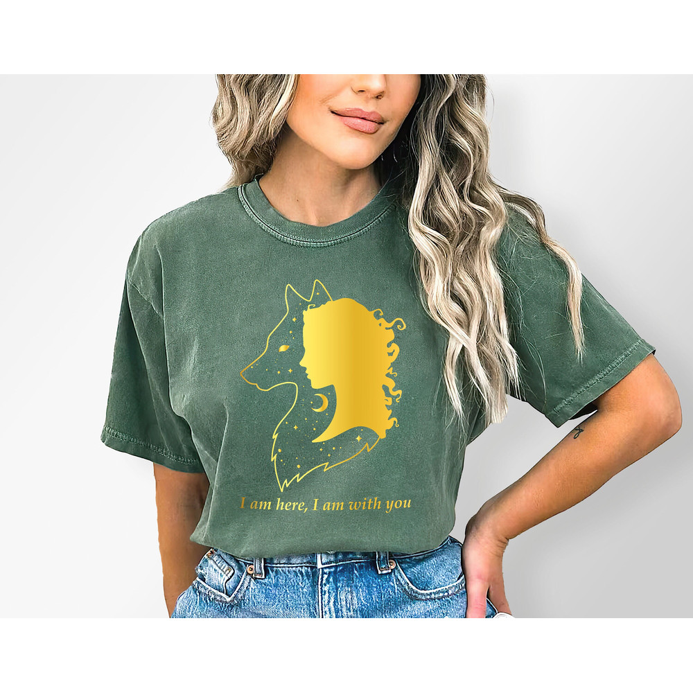 Fenrys Moonbeam Throne of Glass Tee, I Am Here I Am with You, Sarah J Maas, Aelin Galathynius, Crescent City Shirt.jpg