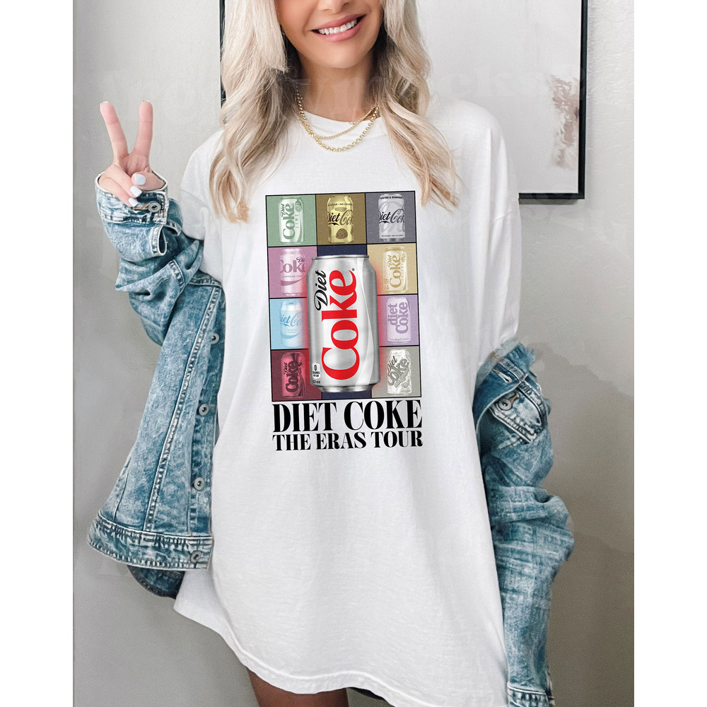 Funny Diet Coke Cans the Eras Tour Shirt, Diet Coke Shirt, Diet Coke Merch, Soda Logo Tee, The Eras Tour Merch, Diet Coke Fan Gift.jpg