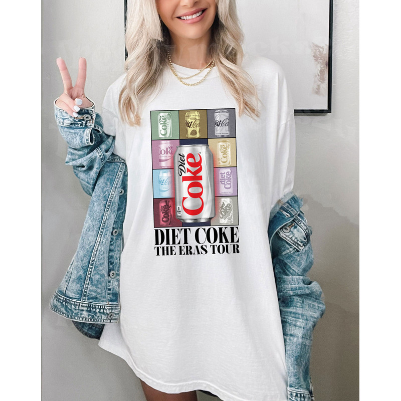 Funny Diet Coke Cans the Eras Tour Shirt, Diet Coke Shirt, Diet Coke Merch, Soda Logo Tee, The Eras Tour Merch, Diet Coke Fan Gift.jpg