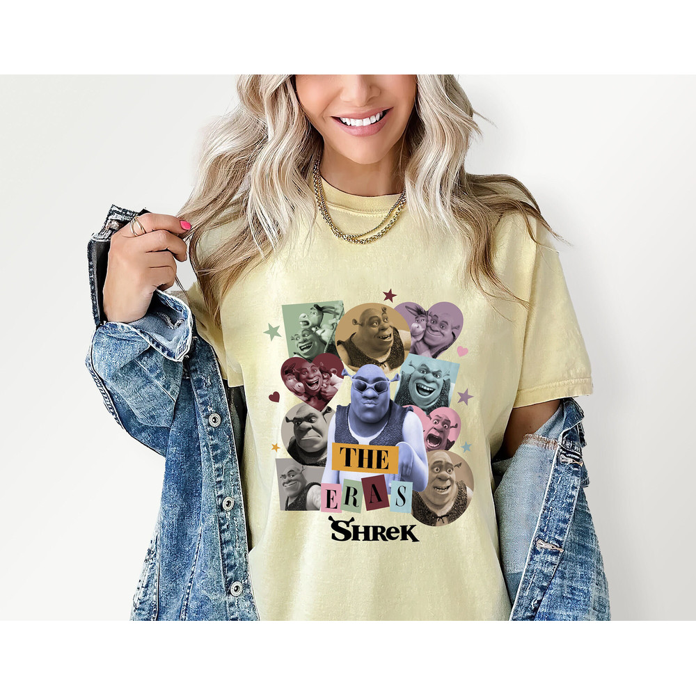 Funny Shrek Shades The Show Shirt, Trending Shrek Meme Costume, Shrek Face Meme Shirt.jpg