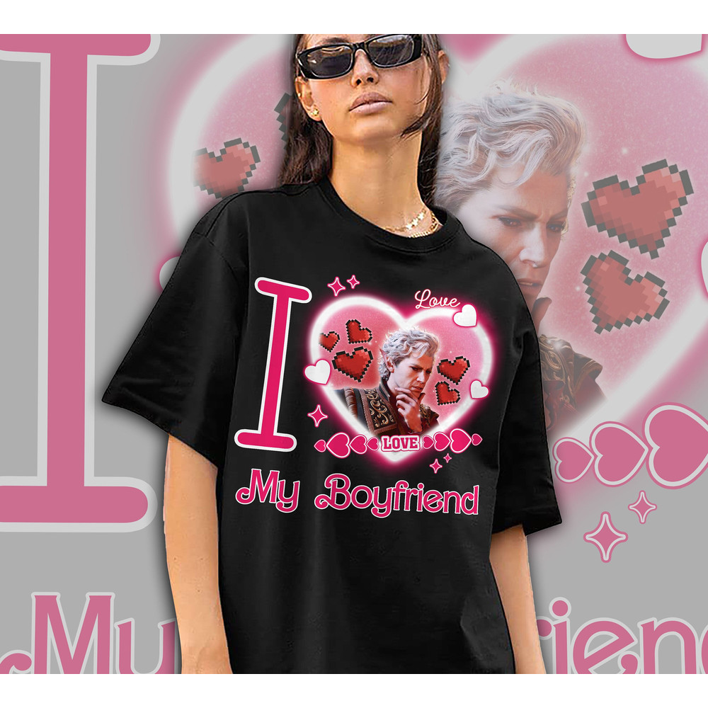 I Love My Boyfriend Astarion Shirt, Astarion Baldur's Gate 3 Gift Shirt, High Elf Gaming Apparel, Dark Humor Tee, Vintage BG3 Fan-Made Merch.jpg