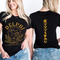 percy jackson shirt delphi strawberry farm shirt, pjo rick r, 199