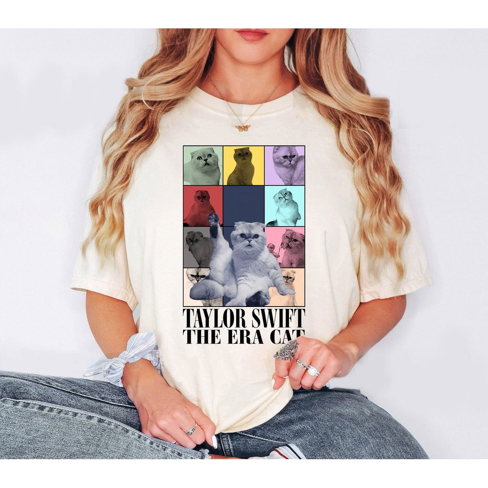 Tay-lor The Era Cat Shirt, Me and Karma Vibe Like That Shirt Gift, Midnights Album Inspiried Tee.jpg