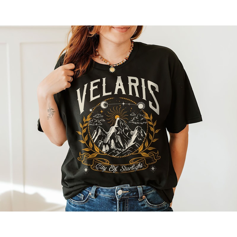 Velaris ACOTAR Shirt, Velaris City Of Starlight, The Night Court Shirt, SJM Merch Shirt, Court of Dreams, Gift for Bookworm.jpg