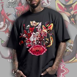 vintage hazbin hotel shirt, hazbin hotel characters, hazbin , 256