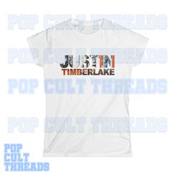 justin timberlake 2024 tour jt discography womens shirt