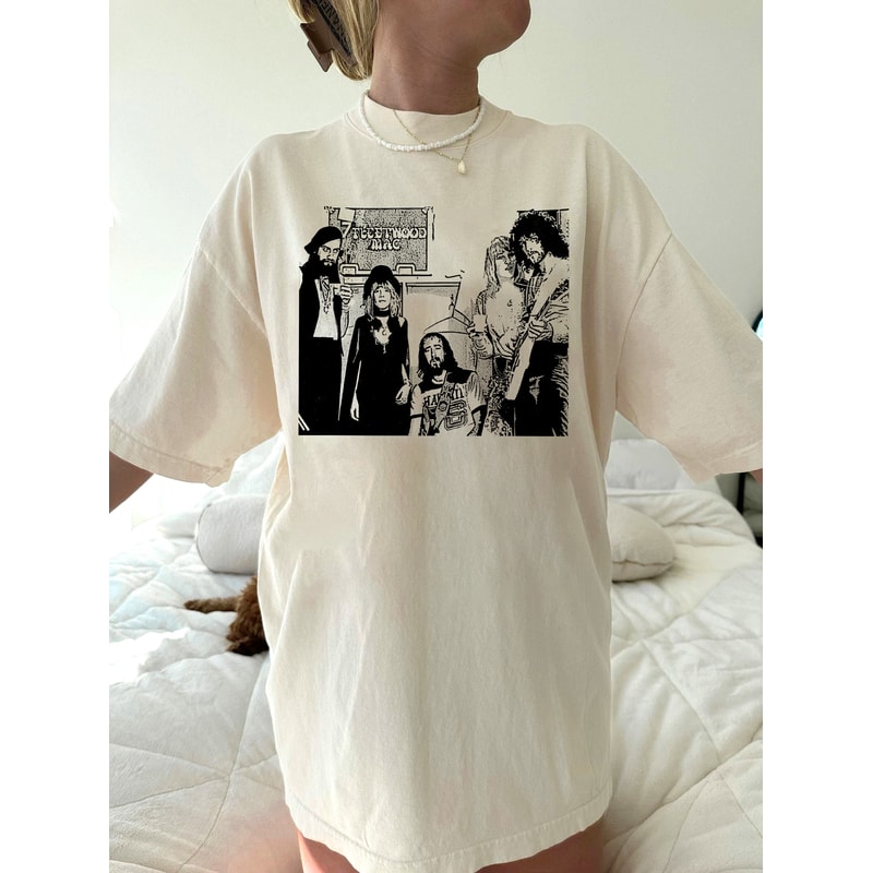90s Fleetwood Mac Band T-Shirt, leetwood Mac Tour Concert Shirt, Fleetwood Mac Graphic Gift For Fans, Retro Music Rock Band Shirt.jpg