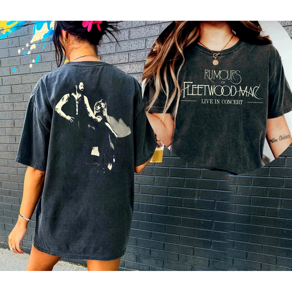 Fleetwood Mac 2024 Live In Concert Shirt, Rumours Of Fleetwood Mac Tour Shirt, Vintage Fleetwood Mac Fan Gifts, Music Tour Shirt Vintage.jpg