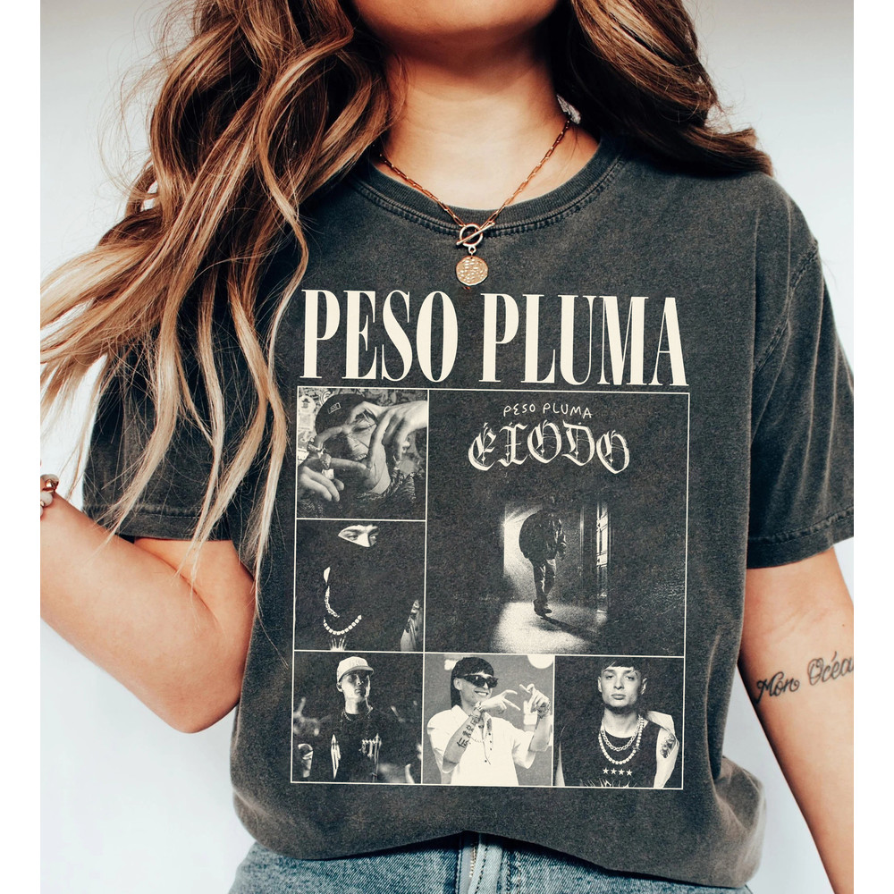 Limited Peso Pluma T-Shirt, Peso Pluma Graphic Shirt, Exodo Tour 2024 Peso Pluma Shirt, Peso Pluma Fan Gift Tee, Gift For Man Women Shirt.jpg