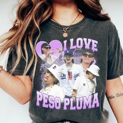 vintage 90s graphic style peso pluma shirt, peso pluma merch, 63