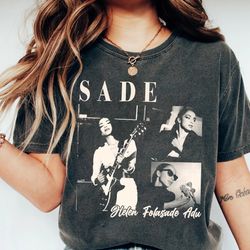 vintage 90s sade shirt, sade pop music fan shirt, sade adu g, 66
