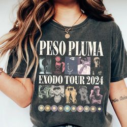 vintage peso pluma 90s homage shirt, peso pluma world tour 2, 81