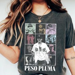 vintage peso pluma homage 90s shirt, peso pluma world tour 2, 82