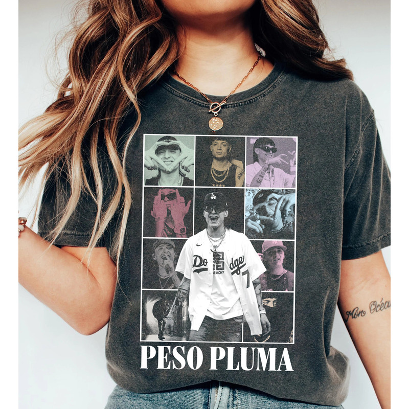 Vintage Peso Pluma Homage 90s Shirt, Peso Pluma World Tour 2024 Shirt, Limited Peso Pluma Concerts Shirt, Retro Peso Pluma Fans Shirt.jpg
