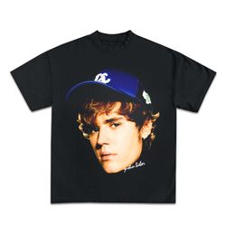 justin bieber t-shirt, 90s graphic inspired bootleg, graphic, 25