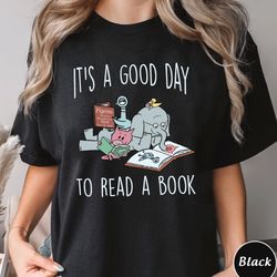 its a good day to read shirt, piggie elephant pigeons school, 245