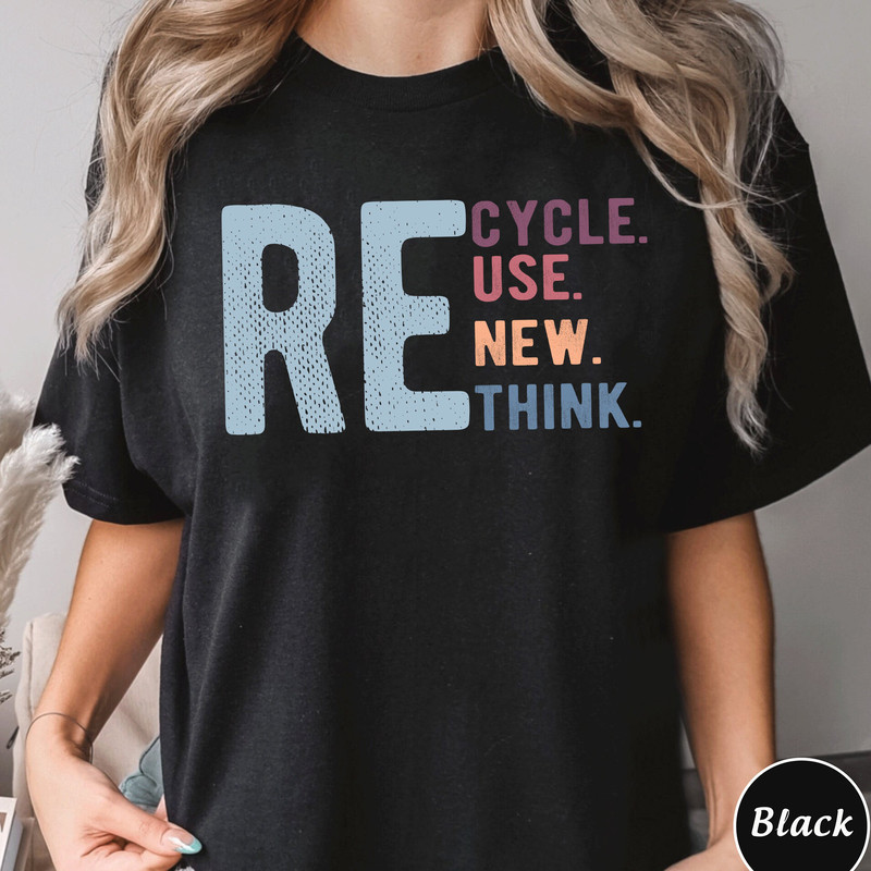 Recycle Reuse Renew Rethink Shirt, Crisis Environmental Activism Sweatshirt,Environment Lovers And Environmentalist Hoodie,Earth Shirt Gifts.jpg