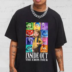 inside out the emotions tour shirt, inside out 2 shirt, 57