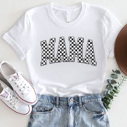 checkered mama shirt, mama sweatshirt, mom life shirt, mothe, 7