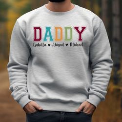 custom dad shirt, personalized dad shirt, custom kids names, 12