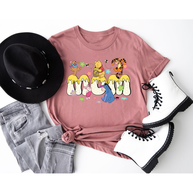 Winnie The Pooh Mom Shirt, Disney Mama Shirt, Disney Piglet Tigger Eeyore Mom Shirt, New Mommy Shirt, Cute Mom Shirt, Mothers Day Shirt.jpg